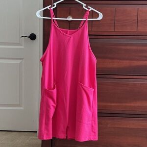 Amazon Pink Jumpsuit with Pockets
